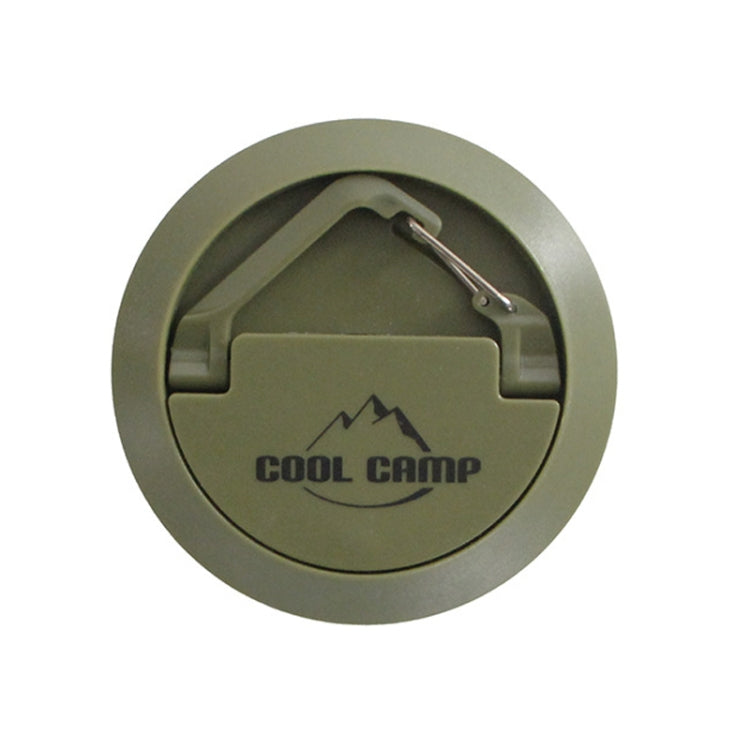 COOL CAMP CF-A208 Outdoor Open Camp Magnetic Hook Tent Skywalf Capital Camping Fixed Car Camp Light Hanging(Army Green)