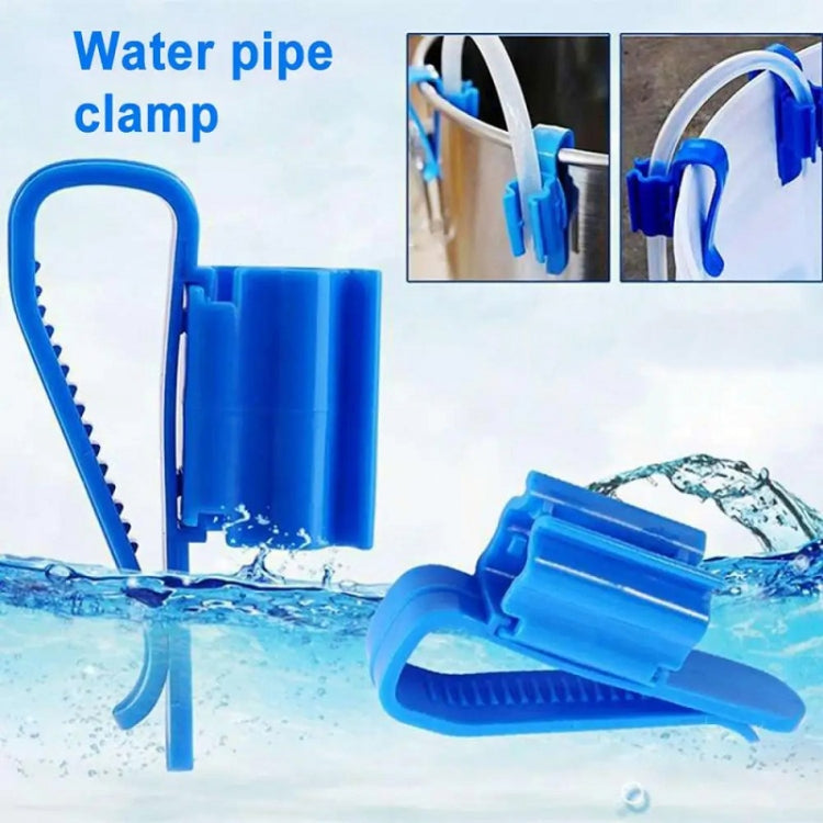 5pcs Multifunctional Fish Tank Aquarium Water Pipe Fixing Clip(Black)