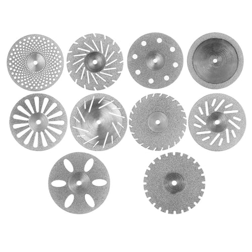 0.2mm Dental Lab Polishing Diamond Discs Dentist Rotary Cutting Tool C19/220
