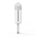 Portable Dog Poop Picker Pet Waste Bag Dispenser With LED Light(White)