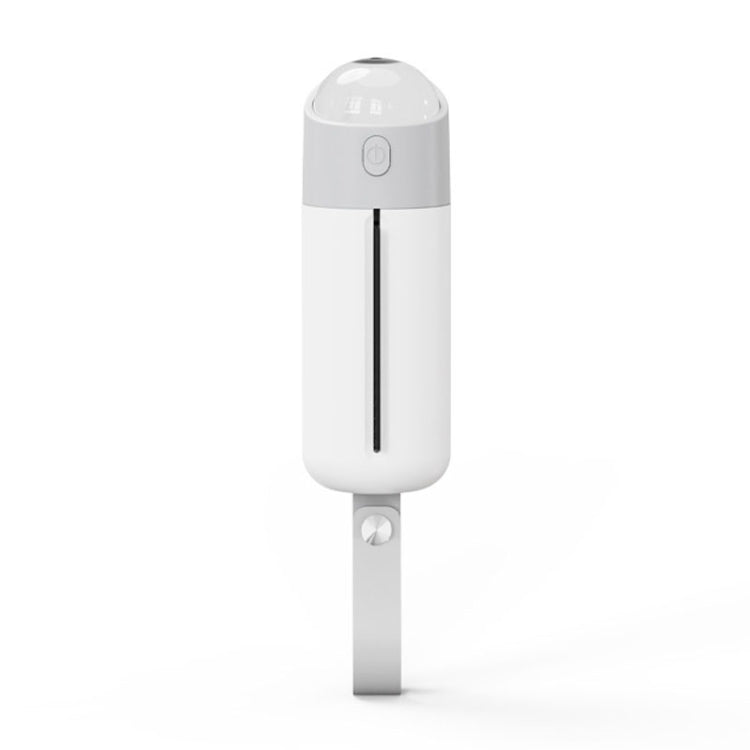 Portable Dog Poop Picker Pet Waste Bag Dispenser With LED Light(White)