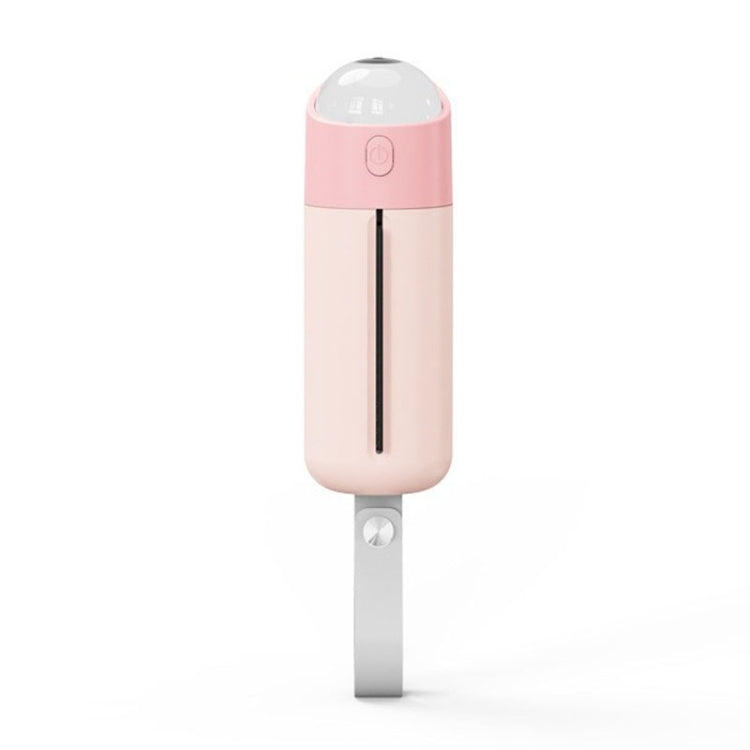 Portable Dog Poop Picker Pet Waste Bag Dispenser With LED Light(Pink)