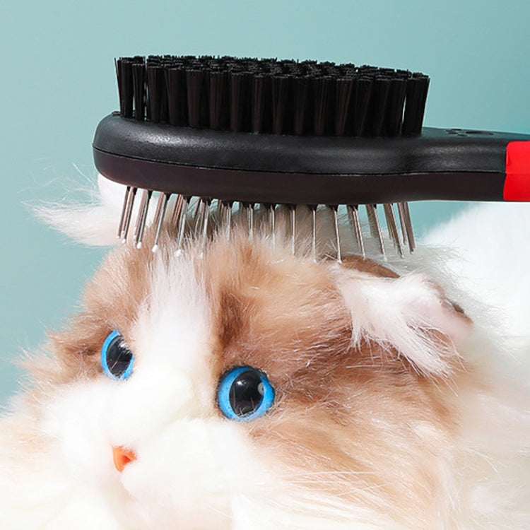 Large Pet Double Sided Comb With Protective Points Cat Dog Clean Grooming Comb