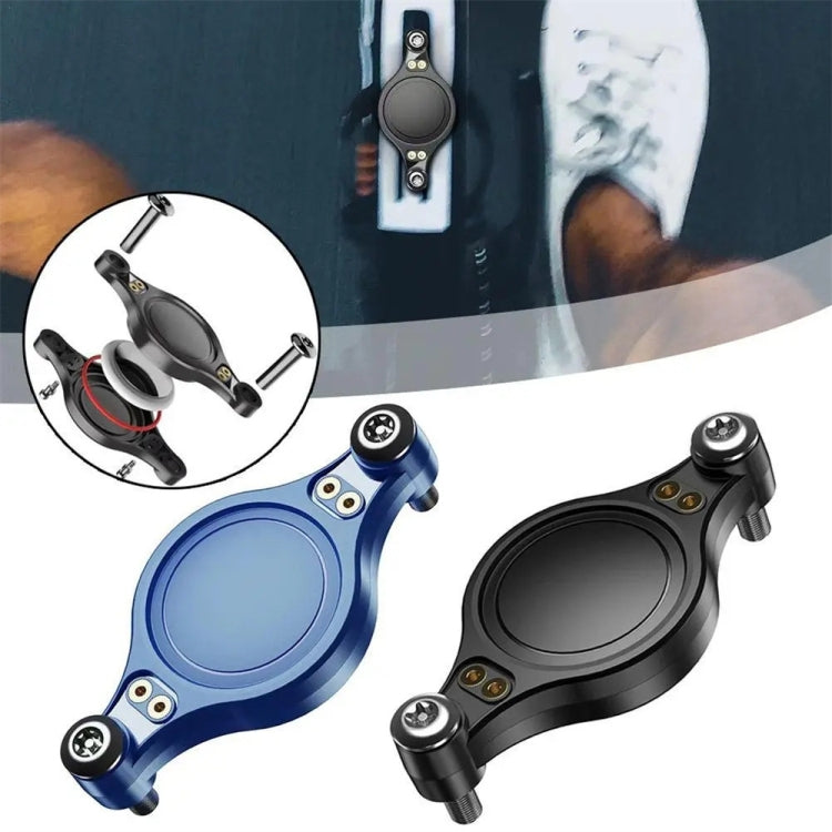 For Airtag Bicycle Mount Protective Case Anti-theft IP68 Waterproof Shell(Blue)