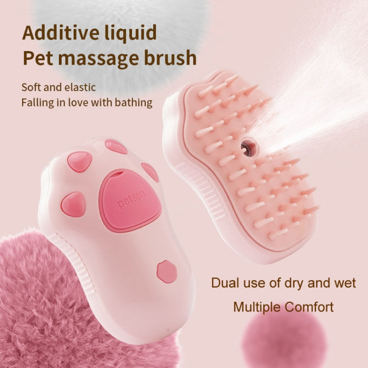 Rechargeable Pet No-Scrub Comb Electrical Spray Hair Removal Massage Comb For Dogs And Cats(Cat Claws)