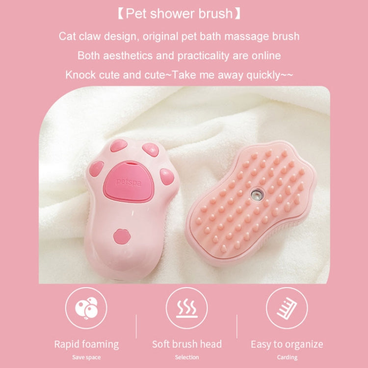 Rechargeable Pet No-Scrub Comb Electrical Spray Hair Removal Massage Comb For Dogs And Cats(Cat Claws)