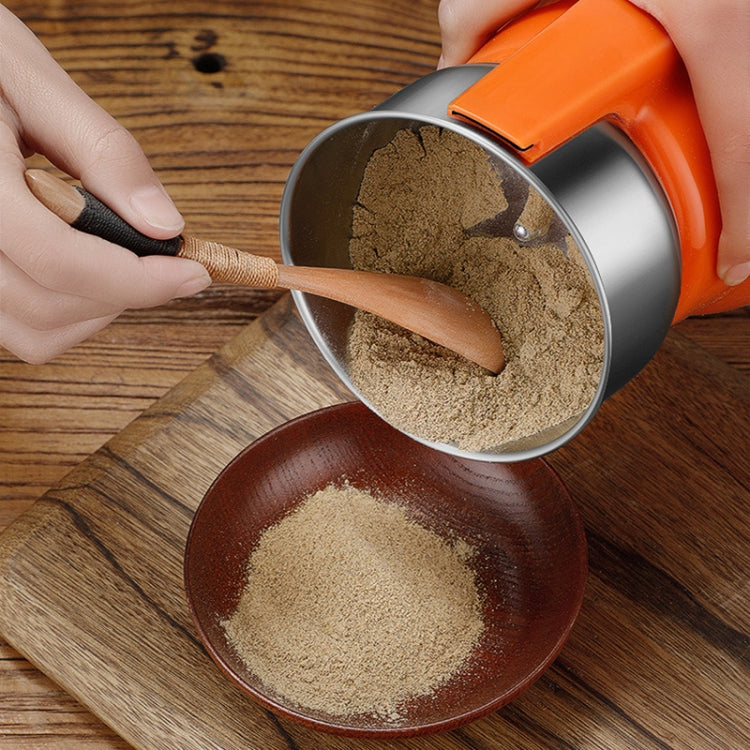 Household Coffee Grain Grinding Machine Crusher Grinder, Spec: UK Plug(Orange)