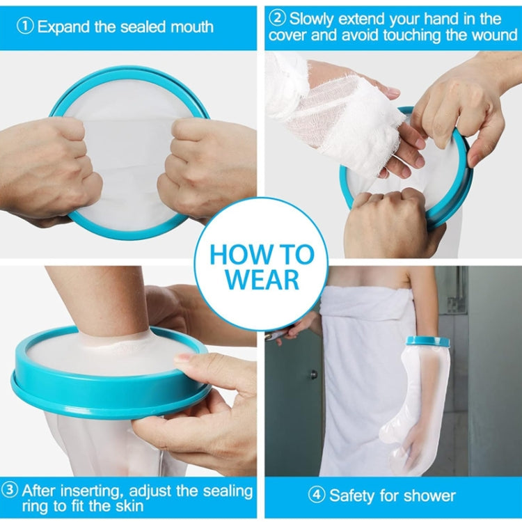Fracture Waterproof Plaster Postoperative Bathing Protection, Model: C255350 Adult Hand