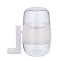 Household Dried Fruit Peanut Crusher Kitchen Hand Crank Nut Pulverizer(White)