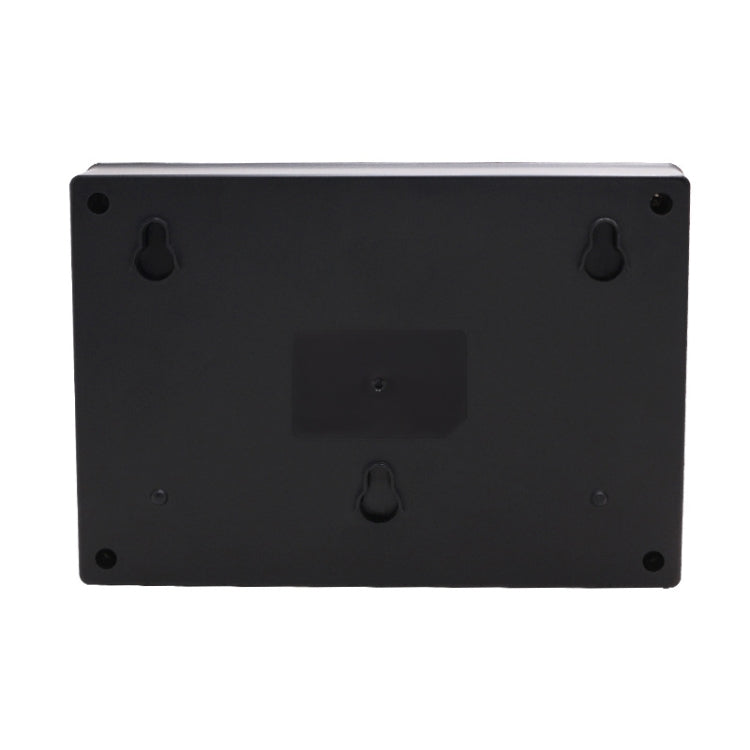 Fingerprint Recognition Voice Broadcast Smart Report Generation Attendance Machine, Model: Gold UK Plug