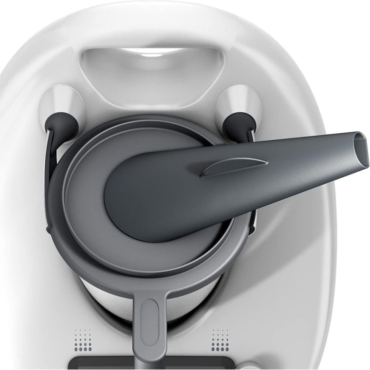 For Thermomix TM6 TM5 Anti-Splash Steam Release Cap Air Guide(Grey)
