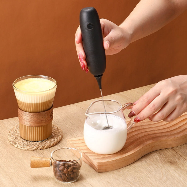 Cordless Handheld Milk And Coffee Frother Household Small Baking Mixing Tool(White)