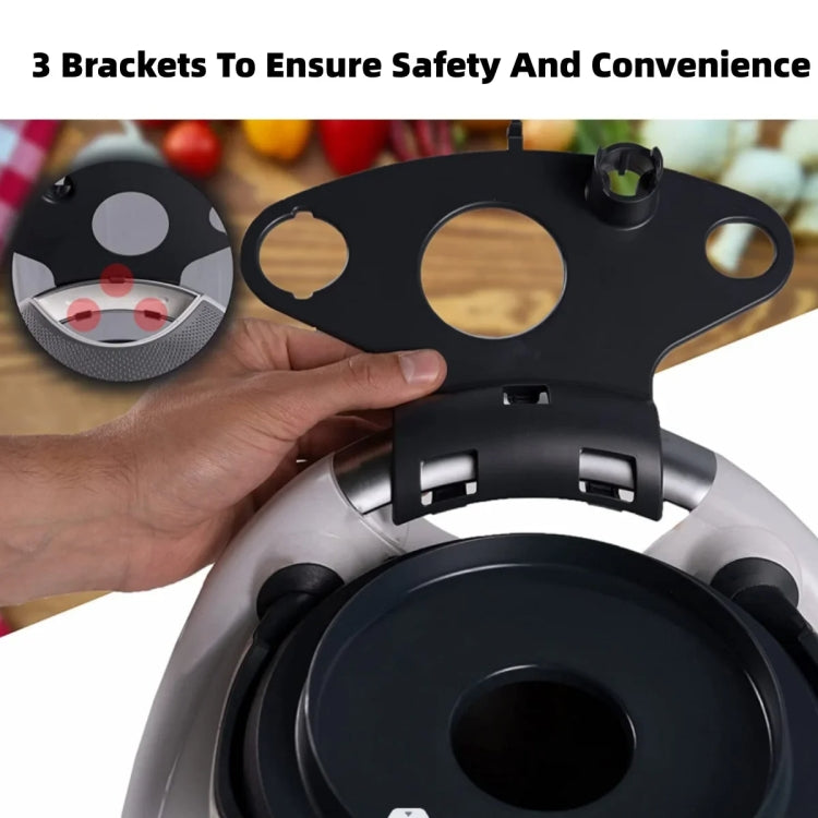 For Thermomix  TM5 TM6 Storage Rack Holder Food Processor Accessories(White)
