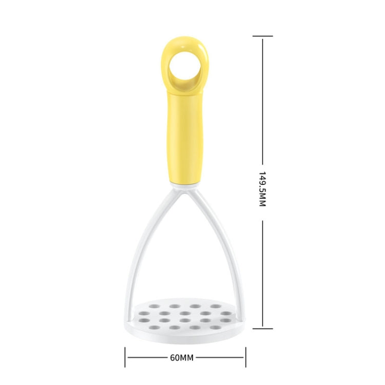 3pcs Kitchen Manual Potato Masher Baby Supplement Food Mashing Tool(Purple)