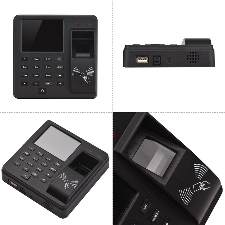M10 Smart ID Card Recognition Fingerprint Access Control All-in-one Attendance Machine(English Version)