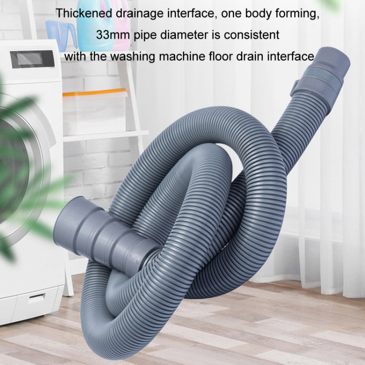 1m Thickened Drum Washing Machine High Elastic Extended Drain Pipe