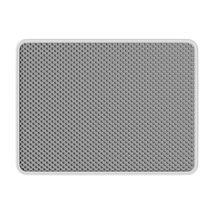 45 x 30cm Filtering And Splash-Proof Litter Mat Pet Double Layer EVA Bedding Pads(Gray)