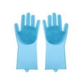 Kitchen Silicone Dishwash Gloves Male And Female Household Chores Cleaning Mitts, Size: 160g(Blue)