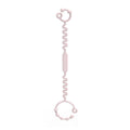 Multifunctional Silicone Bottle Loss Prevention Chain Mug Nipple Clip Fixing Cord(Pink)
