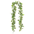 180cm Simulation Greenery Eucalyptus Ivy Leaf Rattan Hanging Fake Flower Decoration Rattan, Style: D Model