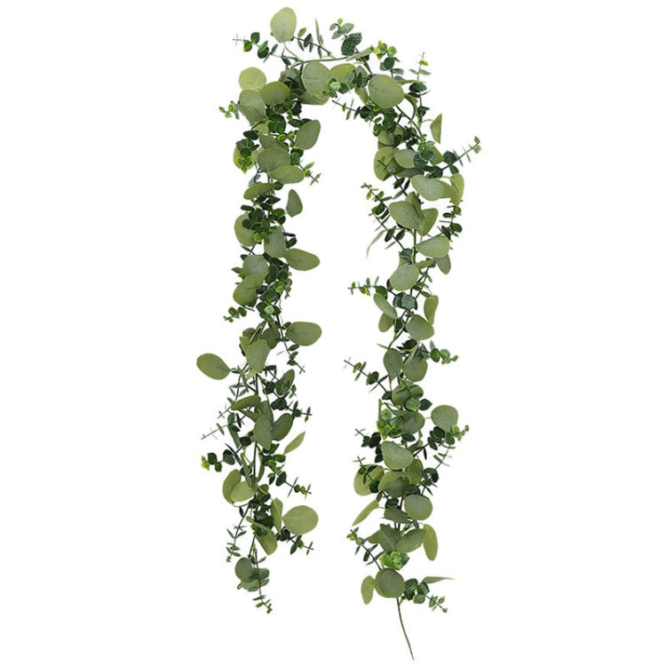 180cm Simulation Greenery Eucalyptus Ivy Leaf Rattan Hanging Fake Flower Decoration Rattan, Style: F Model