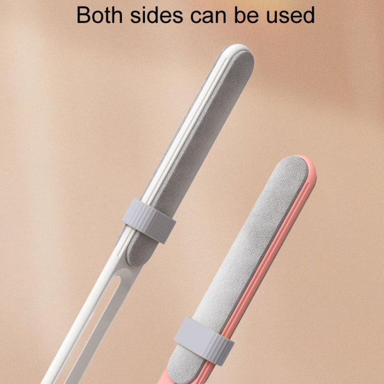 Pet Clothes Bed Sheets Hair Brush Electrostatic Adsorption Hair Remover(White)