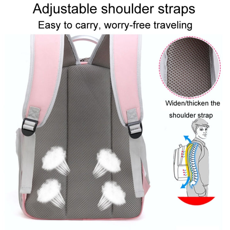 Pets Colorful Double Shoulder Bag Cats And Dogs Outing Carrying Capsule Backpacks(Model 6 Pink)