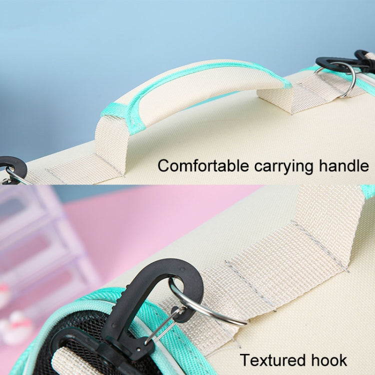 Crossbody Pet Bag Cast And Dogs Outdoor Carrying Portable Single Shoulder Bag(Yellow)