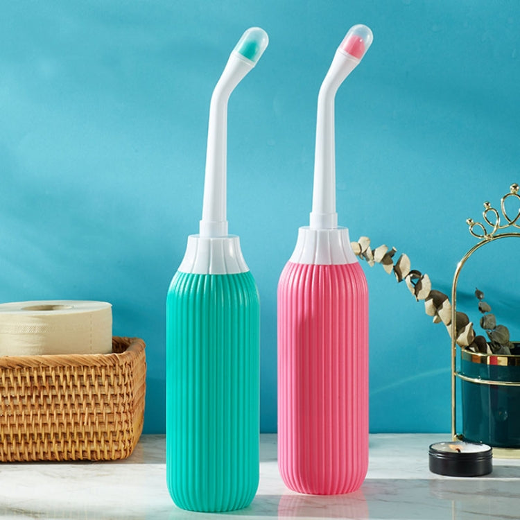 500ml Portable Feminine Washing Instrument Handheld Sanitary Wash Bottle For Pregnant Women, Model: With Valve Pink