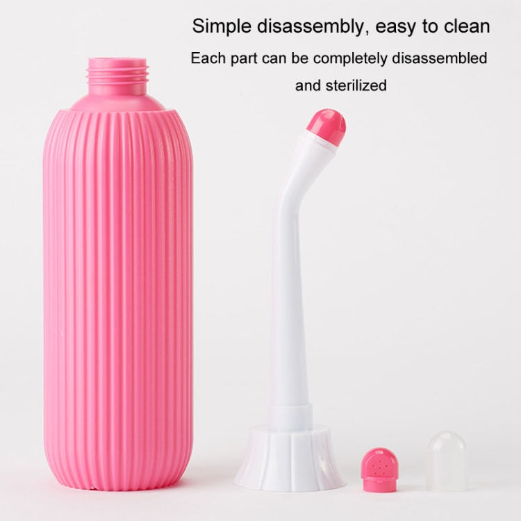 500ml Portable Feminine Washing Instrument Handheld Sanitary Wash Bottle For Pregnant Women, Model: Without Valve Green