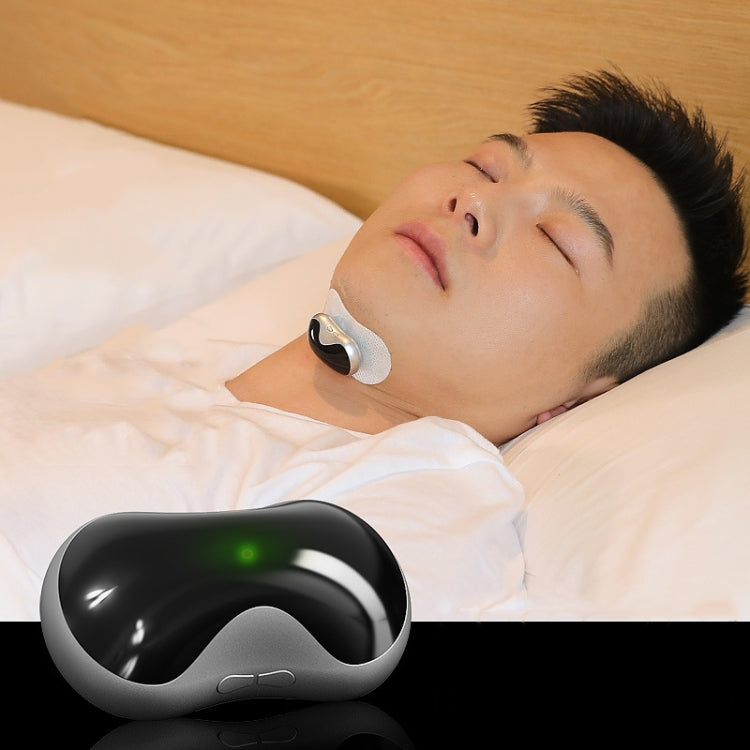 QC1003 TENS+EMA Mini Smart Magnetic Charging Anti-snoring Device(Grey)