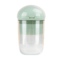 Portable 4 In 1 Mini Pill Box Multifunctional Cutting And Dispensing Device(Green)