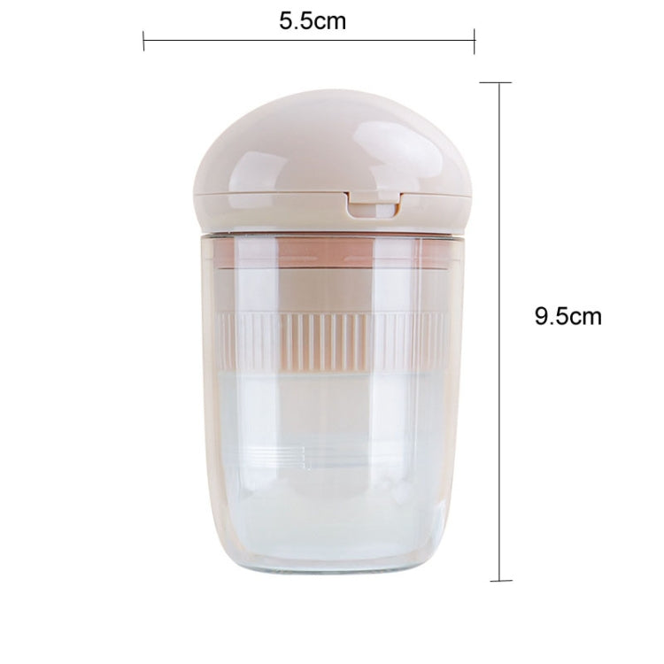 Portable 4 In 1 Mini Pill Box Multifunctional Cutting And Dispensing Device(Green)
