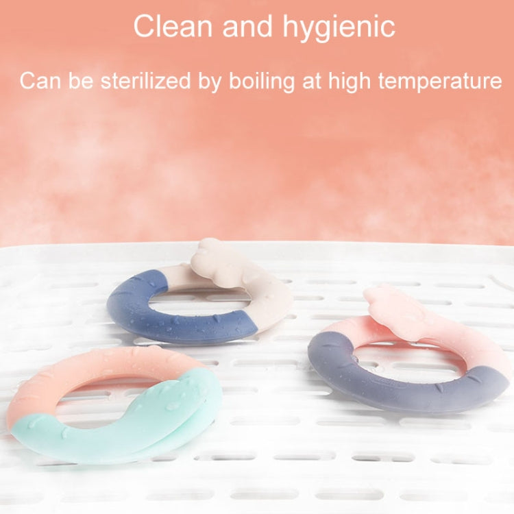 Wave Anti-Feeding Childrens Teether Baby Teething Teether Silicone Toys, Model: Sun
