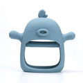 Cute Ducks Teething Toys Baby Infant Teething Pacifying Silicone Toothpick(Blue)