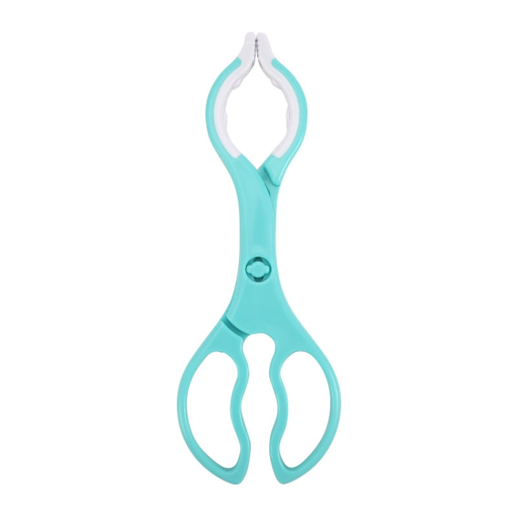 Multifunctional Heat Resistant Bottle Clip Baby Anti-Slip Removable Pacifier Clamp(Blue)