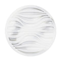 10x0.5cm Round Silicone Coaster Non-Slip Wave Mug Heat Insulation Cushion Drainage Coffee And Tea Coaster, Color: Marble Color