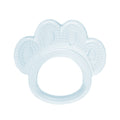 Baby Teething Stick Toys Childrens Silicone Bear Paw Bites With Storage Box(Blue)