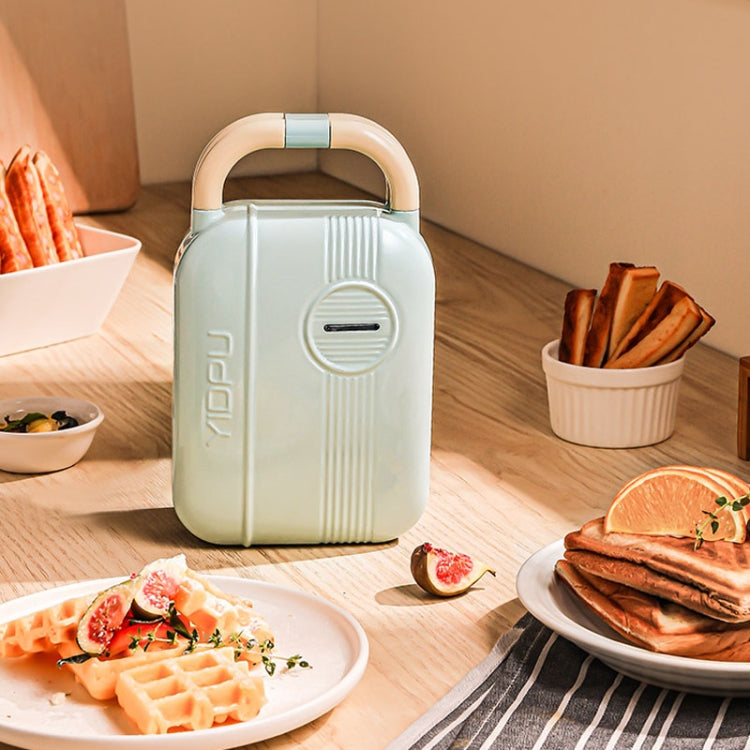 5 In 1 YIDPU Multifunctional Family Breakfast Maker Light Diet Sandwich Waffle Baker, CN Plug(Pink)