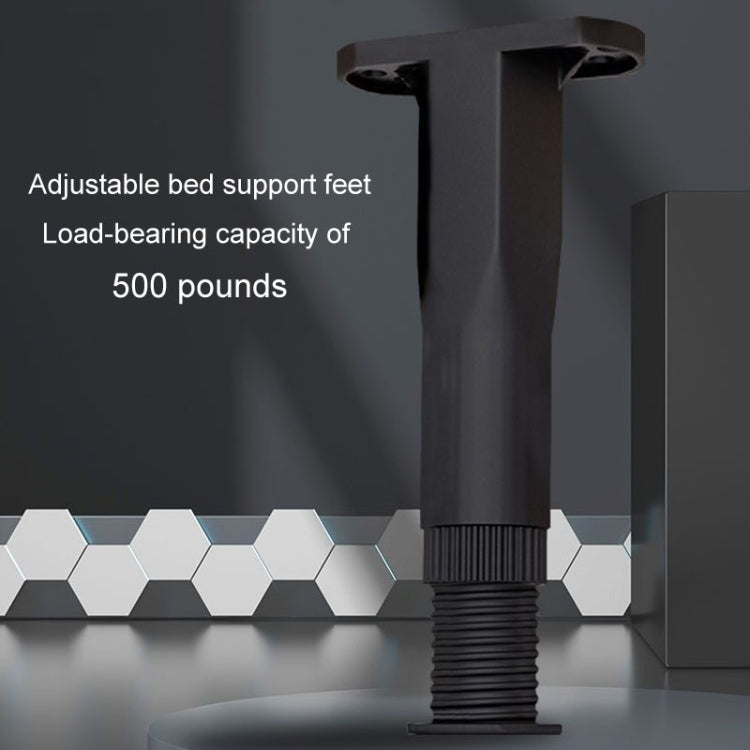 20-37cm Adjustable Underbed Beam Support Holder Retractable Furniture Booster Bracket