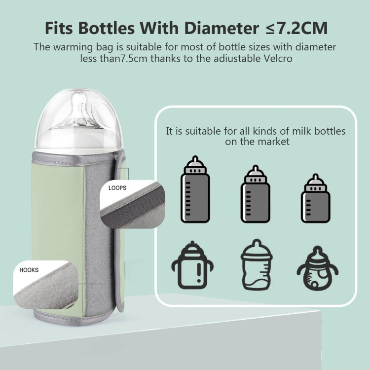 18W Baby Bottle Warmer With Digital Display & Night Light, Spec: Standard Version