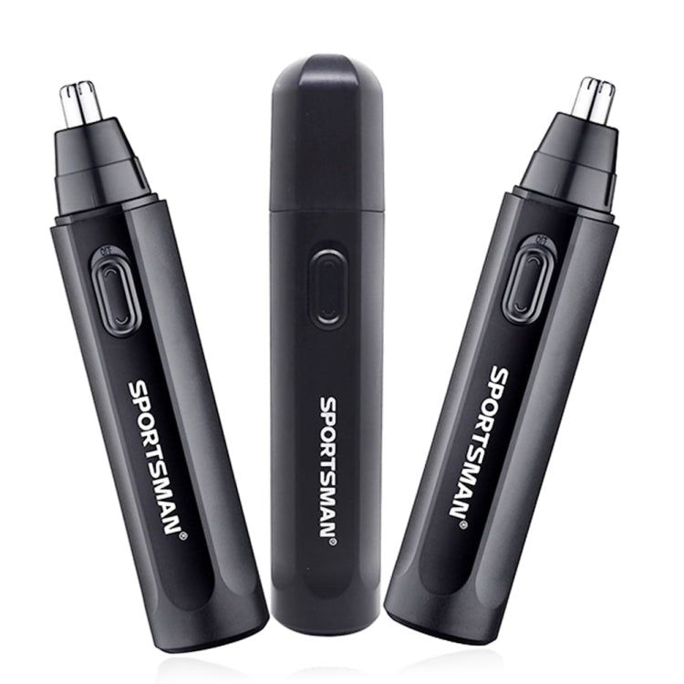 SPORTSMAN Men Electric Nose Hair Cutter, Size: Dry Battery(Black)