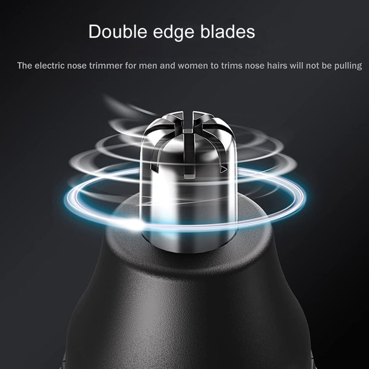 SPORTSMAN Men Electric Nose Hair Cutter, Size: Dry Battery(Black)