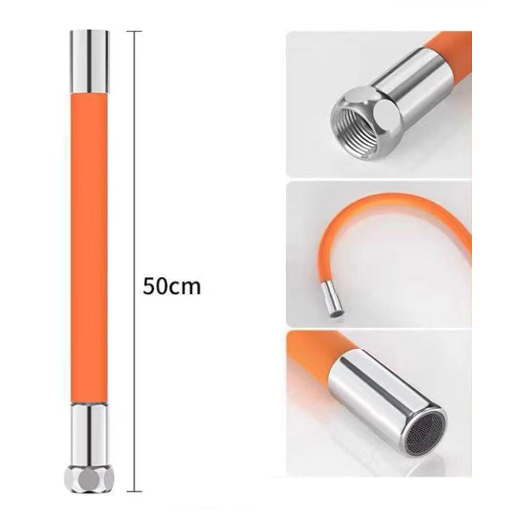 Faucet Splash-proof Universal Bending Shaping Extension Tube, Length: 50cm