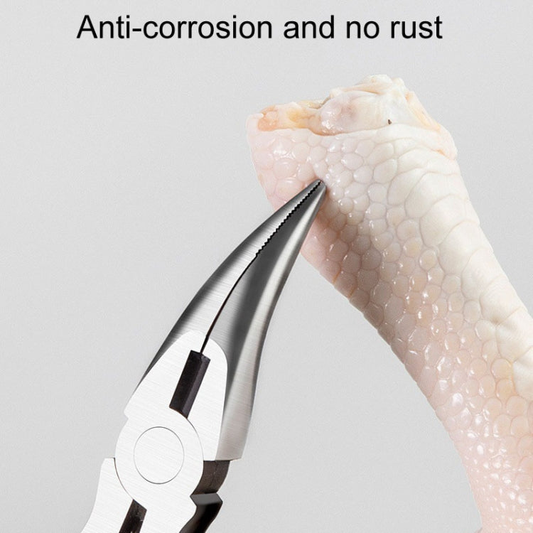 Chicken Claw Boning Tool Boning Knife Chicken Feet Bone Removal Pliers, Color: Green