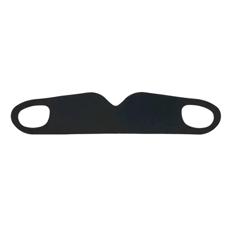 Strong Blackout Soft Relieve Fatigue Eye Protection Skin-Friendly Breathable Elasticity Washable Eye Mask, Size: M(Black)