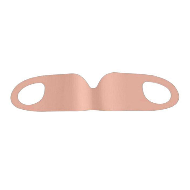 Strong Blackout Soft Relieve Fatigue Eye Protection Skin-Friendly Breathable Elasticity Washable Eye Mask, Size: L(Pink)
