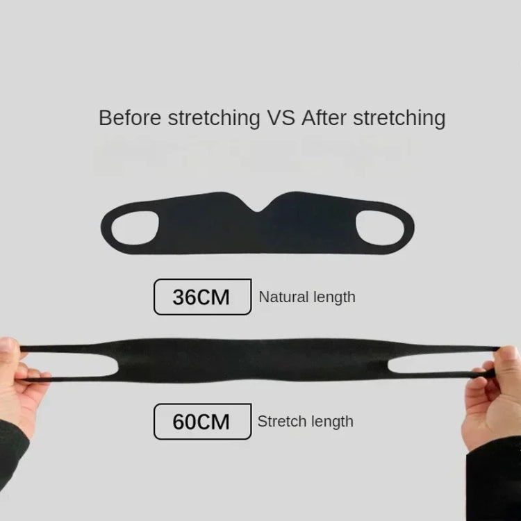 Strong Blackout Soft Relieve Fatigue Eye Protection Skin-Friendly Breathable Elasticity Washable Eye Mask, Size: L(Skin Color)