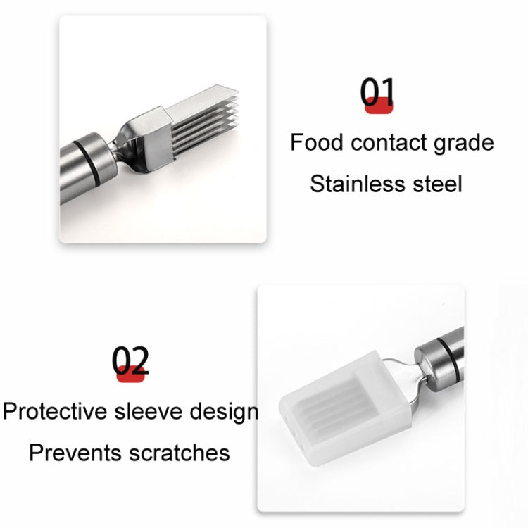 Stainless Steel Multifunctional Slicer Shredded Onion Cutter