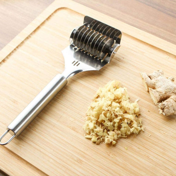 Stainless Steel Roller Noodle Cutter Kitchen Vegetable Onion And Garlic Chopping Tools, Model: SJ-13